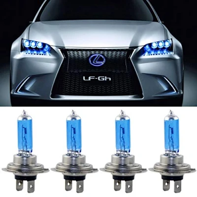 Immagine di MACHSWON Kit di Illuminazione a LED Xenon Super Bianco Lampadine Fendinebbia per Auto 8500K 12V 100W H7 499