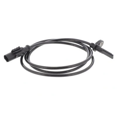 Immagine di VEMO V27 72 0020 Sensore ABS Assale anteriore Q+ qualità di primo fornitore per veicoli con attivo 2a... poli 1250mm 12V ovale