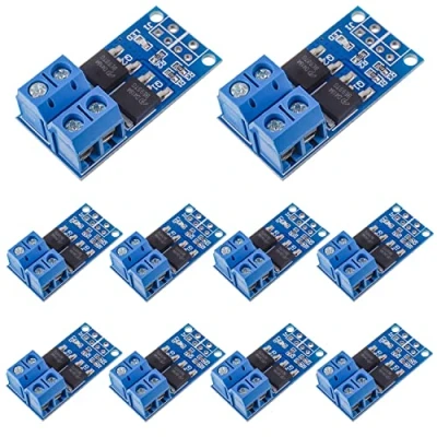 Immagine di EPLZON MOSFET Switch Drive Module DC 5V 36V 15A(Max 30A) 400W FET Trigger Driving Board 0 20KHz Regolazione PWM Scheda di controllo interruttore elettronico (confezione da 10 pezzi)