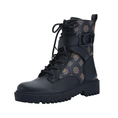 Immagine di GUESS Orana, Anfibi Donna, Nero e Marrone, 40 EU