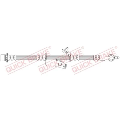 Immagine di QUICK BRAKE 50.730 Tubi Freno 675mm con filettatura interna