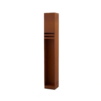 Immagine di Lucande Lampione a LED Oxido, color ruggine, acciaio corten