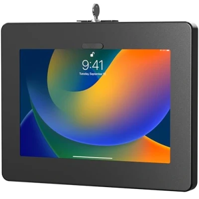 Immagine di CTA Paragon Supporto da parete per iPad 10th Gen 11,9&quot; 7th/8/9 Air 4 Galaxy Tab Lenovo Zebra Tablet e altro ancora Nero (PAD PARAW)