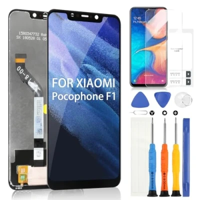 Immagine di ARSSLY Schermo LCD per Xiaomi Pocophone F1 Display Poco Digitizer Touch Vetro Ricambio Assembly con Strumenti