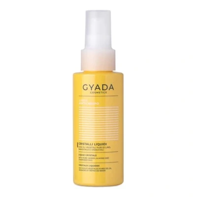 Immagine di GYADA COSMETICS, Cristalli Liquidi, Termoprotettore, per Capelli Spenti e Sfibrati, ad Azione Illuminante, Rende i Setosi Lucidi, con Olio di Lino Argan, 100ml
