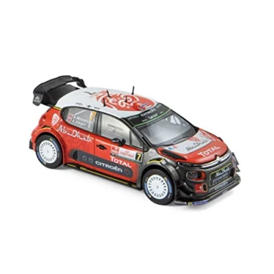 Immagine di Norev 1: 43 2017 Citroen C3 WRC # 7 Mikkelsen/Jaeger Pologne NV155363