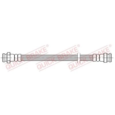 Immagine di QUICK BRAKE 25.039 Tubi Freno 280mm M10x1 con filettatura interna SUZUKI: Grand Vitara 2 SUV