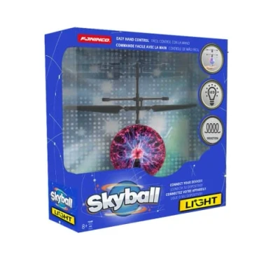 Immagine di Skyball Light, Palla Volante con Luci Led Lampeggianti, Funziona Sensore di Prossimità, Rileva Oggetti Vicini e si Allontana da Eli, Partire 8 Anni, NH90139