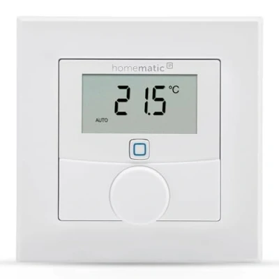 Immagine di eQ 3 HMIP WTH 1 Homematic IP Wandthermostat con Luftfeuchtigkeitssensor