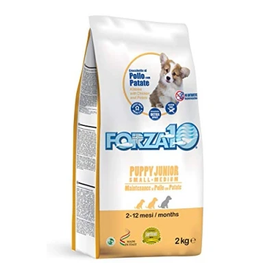 Immagine di Forza10 Maintenance Mini Puppy Pollo con Patate Crocchette cane Set %: 3 x 2 kg