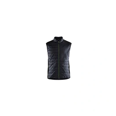 Immagine di BLAKLADER Gilet Foderato Nero/Giallo Fluo, Nero , XL