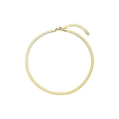 Immagine di Purelei® I&#039;LALO bracciale da donna impermeabile, elegante e semplice in acciaio inossidabile, regalo per le donne, lunghezza regolabile 16 19 cm (Oro)