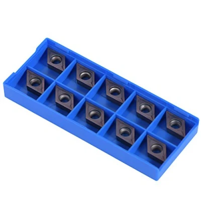 Immagine di 10Pz Inserti di Taglio Indicizzabili Taglierine dell&#039;Inserto del Carburo per l&#039;Attrezzo Fresatura Tornio Diamante Acciaio Inossidabile Metallo Filettatura