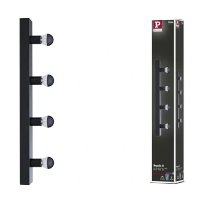 Immagine di Paulmann Regula II 80099 Lampada LED per specchio Nero