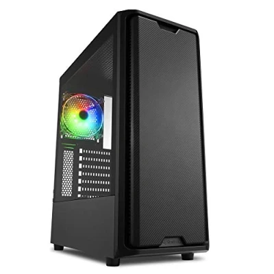Immagine di SHARKOON PC CASE GAMING SK3 RGBMIDDLE TOWER LED USB3.0 NERO