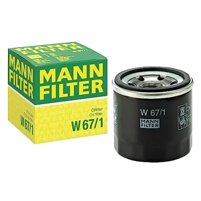 Immagine di MANN FILTER W 67/1 Filtro dell&#039;olio AUTOVETTURE + VEICOLI COMMERIALI