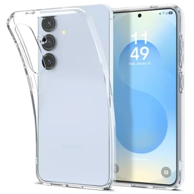 Immagine di Spigen Cover Liquid Crystal Compatibile con Samsung Galaxy S25 Trasparente