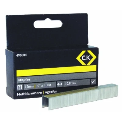 Immagine di C.K 496004 Graffette tipo 140 1000 pz. Dimensioni (L x L) 12 mm 10.5