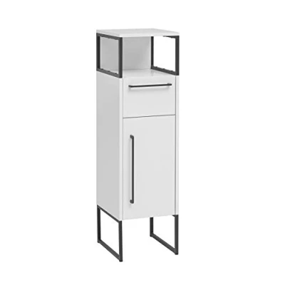 Immagine di Schildmeyer Mobile medio Limone, materiale legno, bianco opaco, 30,4 x 112,5 33 cm (LxAxP)