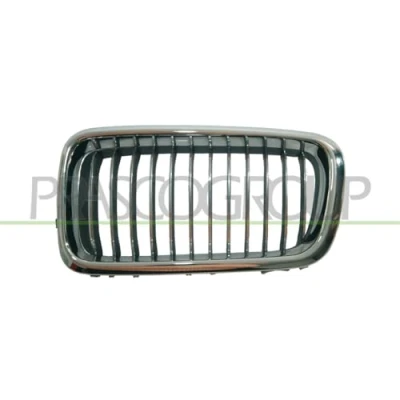 Immagine di BLIC 6502 07 0075995PP Griglia Radiatore anteriore Sx cromo, nero