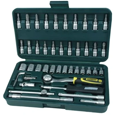 Immagine di Mannesmann M 2040 SL Set chiavi a bussola 1/4&quot;, 46 pezzi