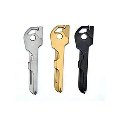 Immagine di 1 PZ Swiss 6 in Tech Utile Coltello Multifunzione Utili Key Catena Chiave Pendente Cacciavite Apribottiglie Campeggio EDC Strumento Esterno