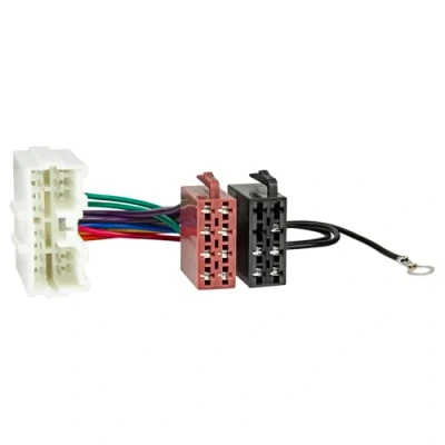 Immagine di tomzz Audio 7037 002 Cavo adattatore radio compatibile con Mitsubishi 1996 2006 a 16 poli, norma ISO