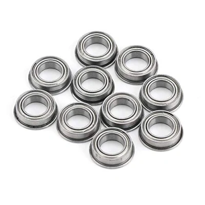 Immagine di Cuscinetti a sfere, MF106ZZ sfere flangiati in acciaio inox 6x10x3mm 10Pcs sfera inossidabile con mini