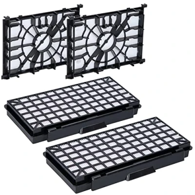 Immagine di McFilter Set risparmio 2 filtri HEPA e motore adatti per aspirapolvere Siemens VSQ5X1230 Q5.0 extreme SilencePower (serie Q 5.0)