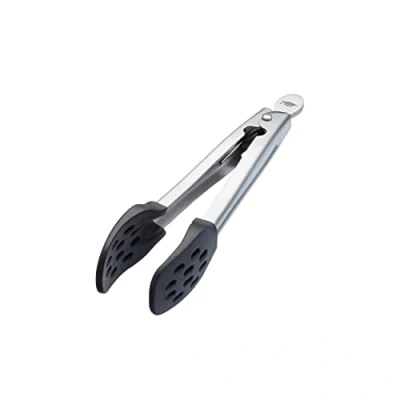 Immagine di MASTERCLASS Pinza da Cucina, Argento/Nero, 18 cm