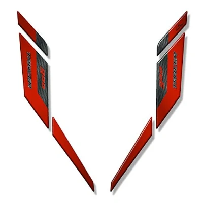 Immagine di Resin Bike Adesivi Moto Compatibile con Yamaha Tracer 900 e GT 2018 2020 Nimbus Grey. Protezione Frontalino da Urti Graffi. Resinati Effetto 3D