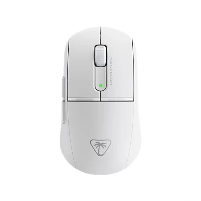 Immagine di Turtle Beach Burst II Air Mouse da gioco wireless 2,4 GHz, ultraleggero 47 g, sensore ottico a 26.000 DPI, batteria 120 ore Bianco