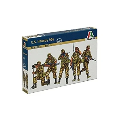 Immagine di Italeri 6168 U.S. Infantry 90s modellismo soldatini Scala 1:72