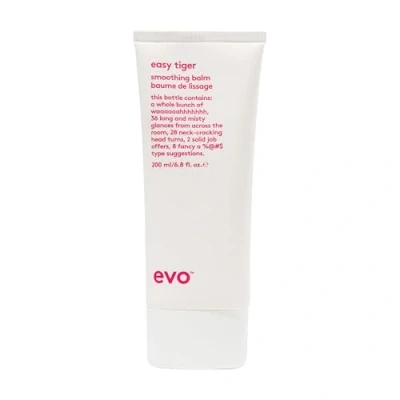 Immagine di Evo Easy Tiger Smoothing Balm 200 ml I Styling Balsamo per capelli crespi, indisciplinati e colorati, dona morbidezza, lucentezza riduce l&#039;effetto crespo vegano, senza solfati
