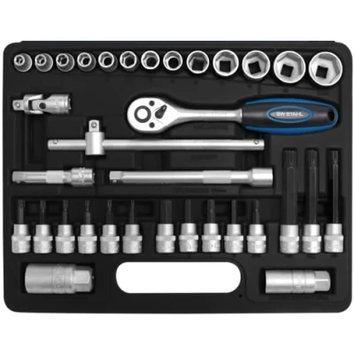 Immagine di SW Stahl 06520L Kit attrezzi 34 6, 7, 8, 9, 10, 11, 12, 13, 15, 17, 19, 22, 24, T15, T20, T25, T27, T30, T40 10 (3/8&quot;)