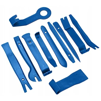 Immagine di Retoo Utensili per smontaggio auto, 11 pezzi, auto audio, DVD e strumento Nevigation la rimozione del pannello con set di strumenti taglio veicolo Dash