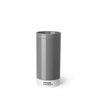 Immagine di Copenhagen design Pantone To Go, Stainless Steel Travel Mug/Thermo Cup, 430 ml, Grey, Cool Gray 9, One Size