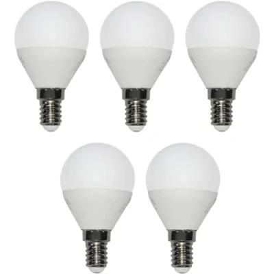 Immagine di Provance Lampadina a LED risparmio energetico, E14, set da 5 lampadine LED, x 3 Watt, 250 lumen, luce bianca calda, 3000 K