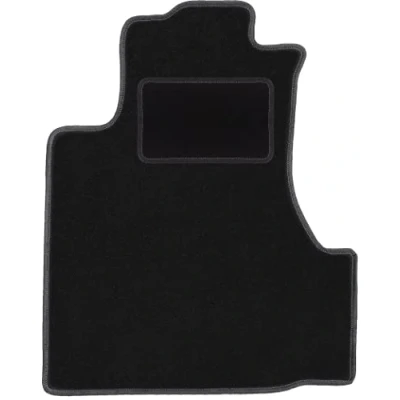 Immagine di Wielganizator tappetino per conducente, di colore nero, adatto per: Honda CR V III SUV (2006 2011), lato conducente in velluto