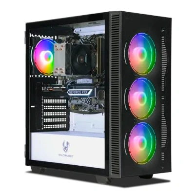 Immagine di Ankermann Gaming Power V3 Intel Core i7 12700F Nvidia GeForce RTX 4070 12GB 32GB DDR5 RAM 1TB NVMe SSD Windows 11 WiFi &amp; Bluetooth Libre Office