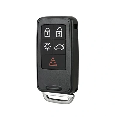 Immagine di Per Volvo 5 pulsanti chiave V40 V70 Fob V60 XC60 XC70 S60 S80 portachiavi con lama non tagliata