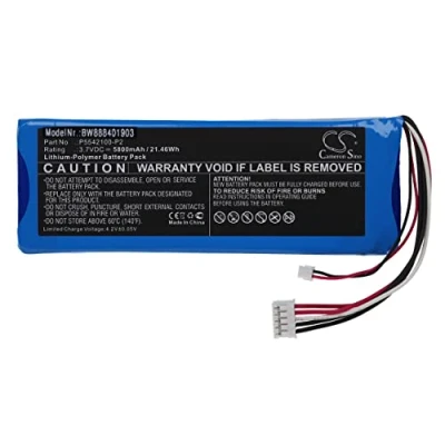 Immagine di vhbw batteria compatibile con JBL Pulse 3 casse, altoparlanti, speaker (5800mAh, 3,7V, Li Poly)