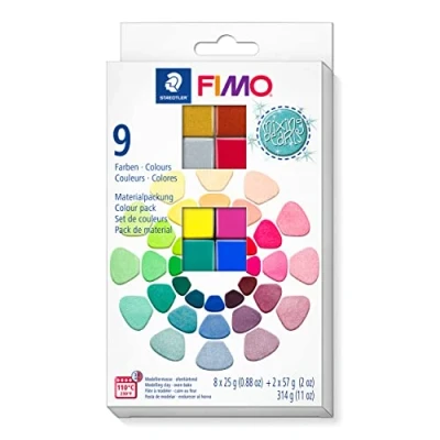 Immagine di STAEDTLER 8013 C10 1ST Pasta modellante, colore: oro, argento, standard