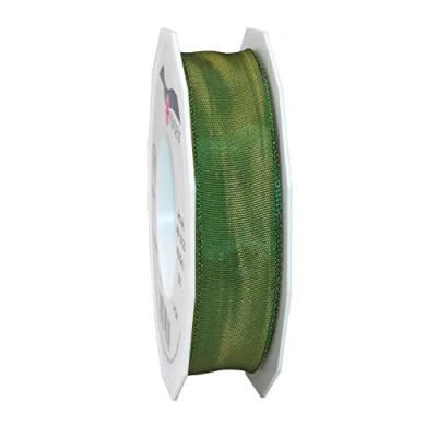 Immagine di Präsent Nastro, Moss Green, 25 mm m