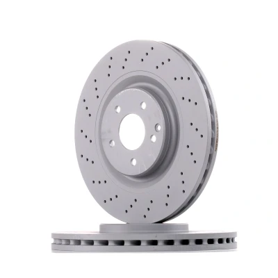 Immagine di FERODO PREMIER DDF1650C 1 Disco freno 345 30 5 perforato/ventilazione interna rivestito senza viti/bulloni MERCEDES BENZ: Classe C Sedan, CLK Coupe