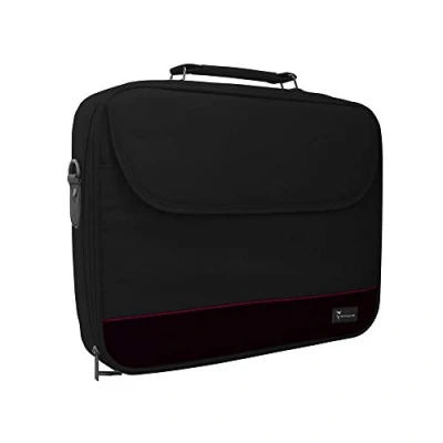 Immagine di Borsa Techmade a Tracolla Compatibile per Pc portatili, Notebook, Portatile, Laptop fino 15,6&quot; (pollici) Valigetta Ideale scuola e viaggi