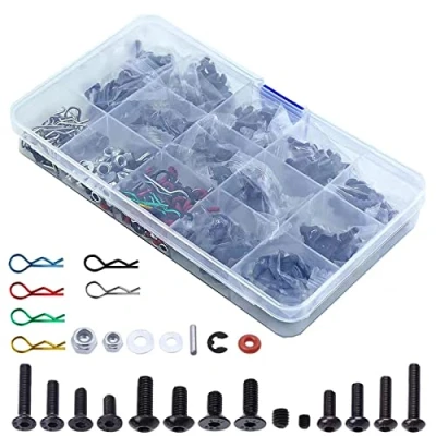 Immagine di Kit di viti RC Reaper Tool con vassoio a vite magnetico Hardware Fastener Set per Traxxas Tamiya Axial Redcat HPI SCX10 Losi 1/8 1/10 Scale Cars Crawler Parts