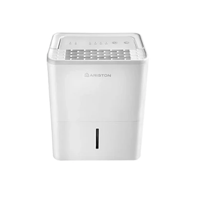 Immagine di Ariston DEOS 10 Deumidificatore Portatile Piccolo per Casa, Silenzioso, Capacità 12 litri Ambienti fino 35mq, Bianco