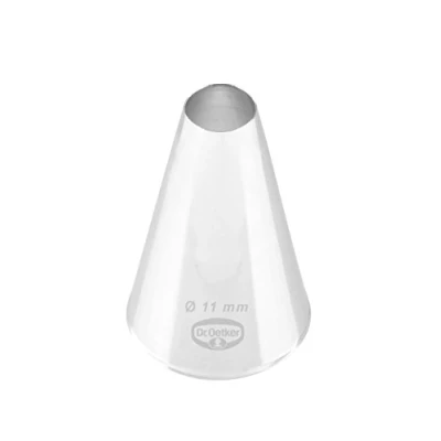 Immagine di Dr. Oetker 3508 tuellen Manufaktur Foro passacavo 11 mm, Acciaio Inossidabile, Argento, 5 x 3 cm