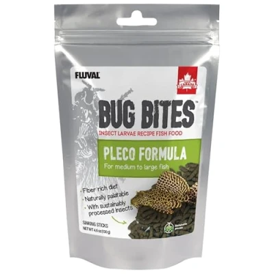 Immagine di Fluval Bug Bites Inferiore Alimentatore Pesce A6587 Bastoni per Pesci di medie e grandi dimensioni, 130,1 g,